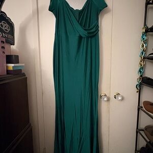SHEIN Teal Maxi Dress